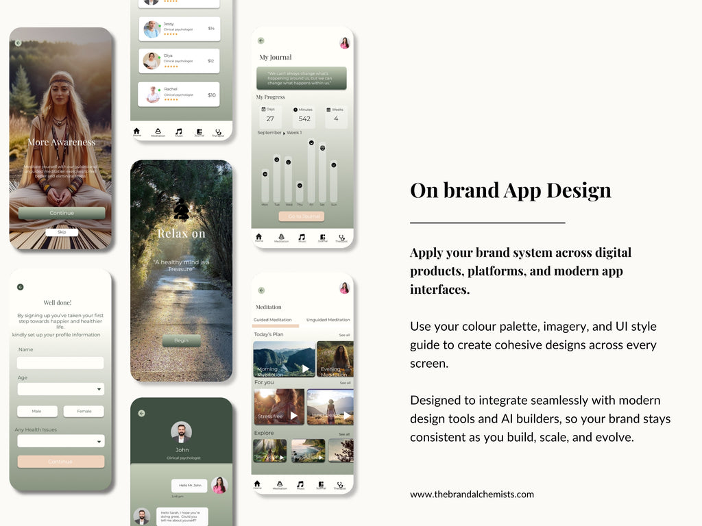 Mother Earth Brand System + UI Kit Vol. 1