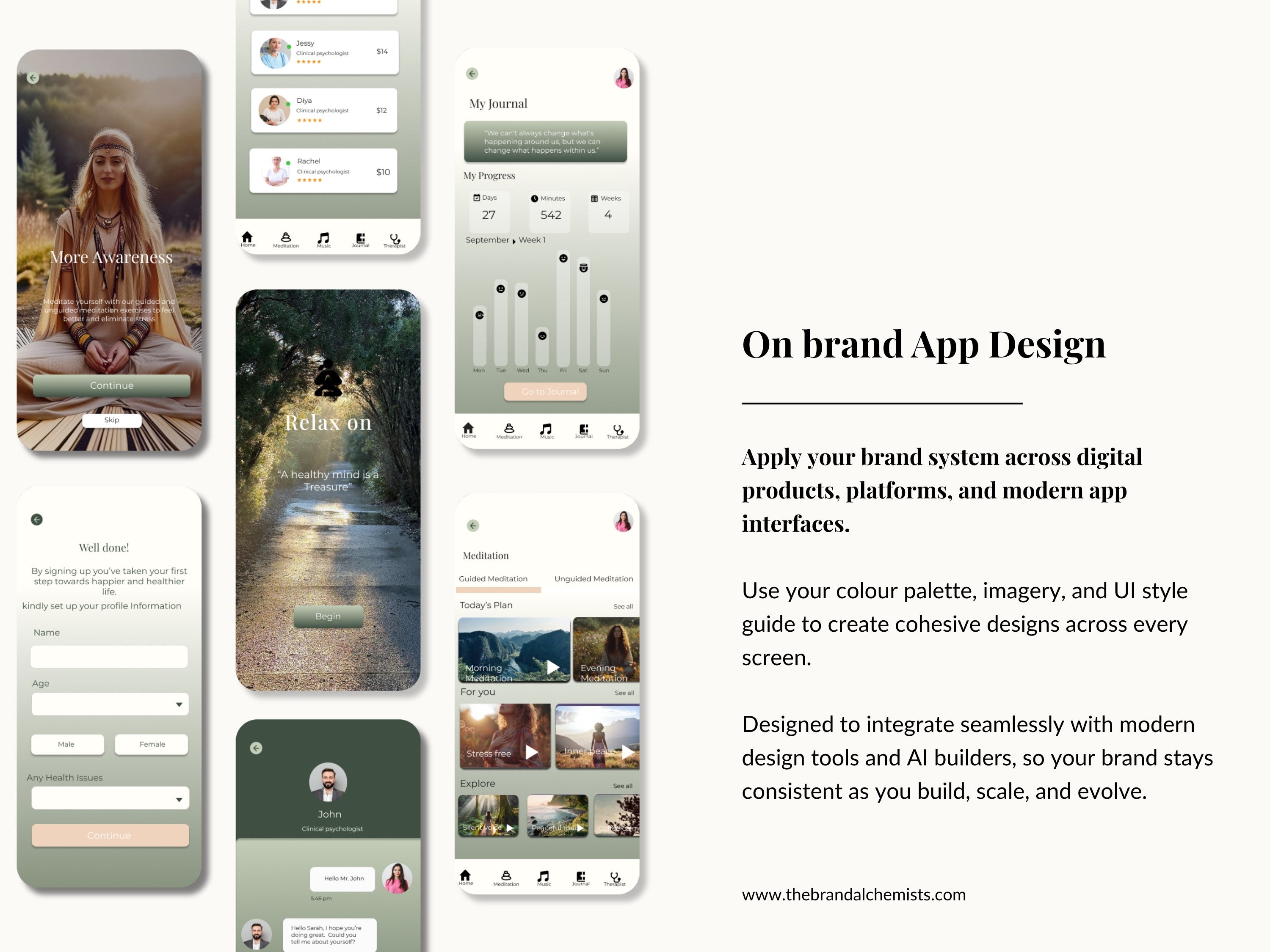 Mother Earth Brand System + UI Kit Vol. 1