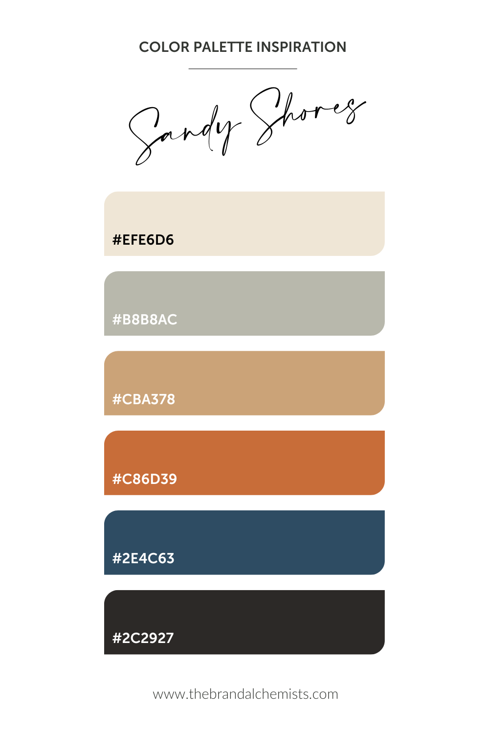 Java Colour Options Sandy 24 Aesthetic Colour Palettes for Soulful, Boho & Spiritual Brands (with ...