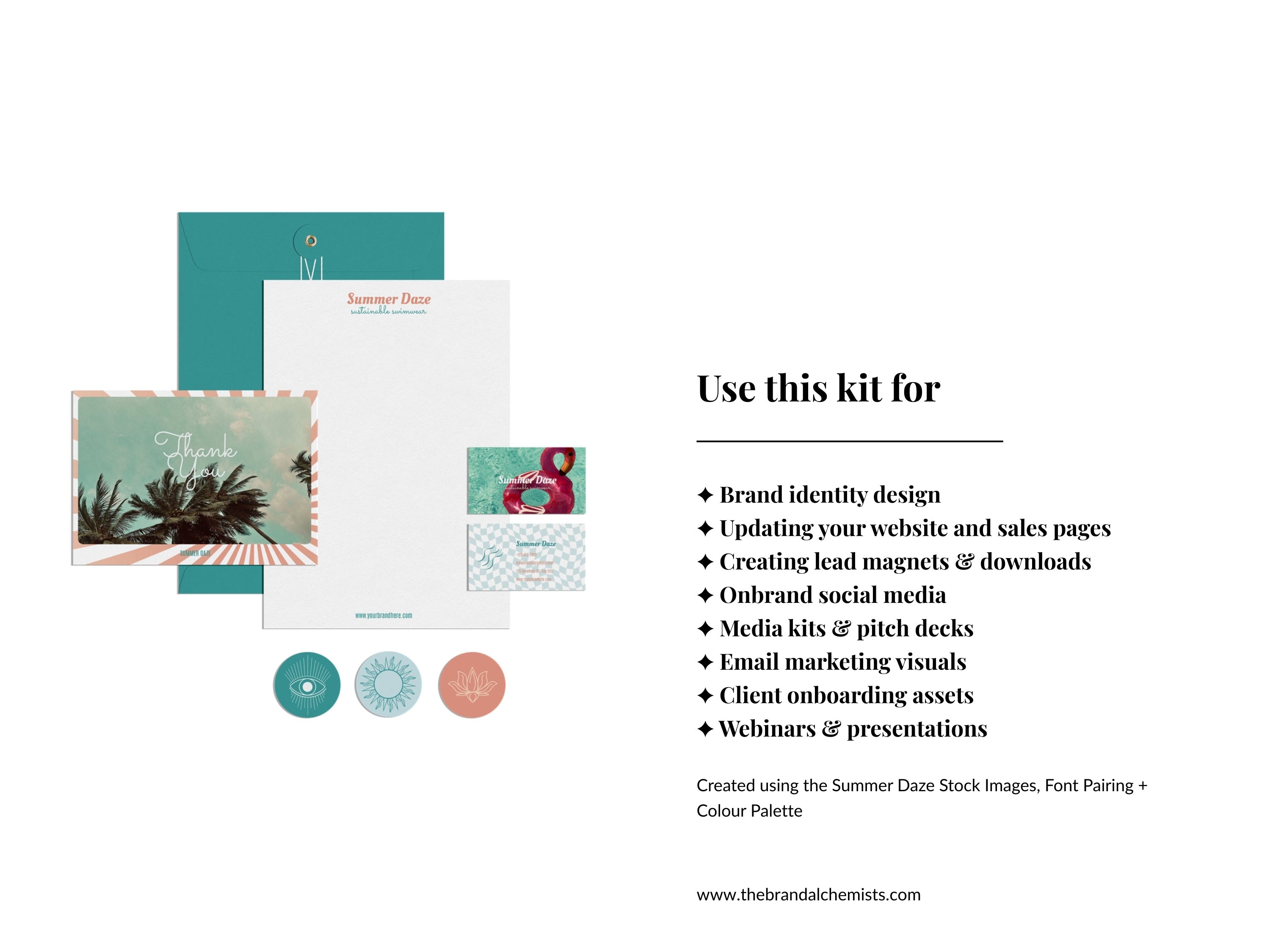 Summer Daze Mini Brand Kit Vol 1