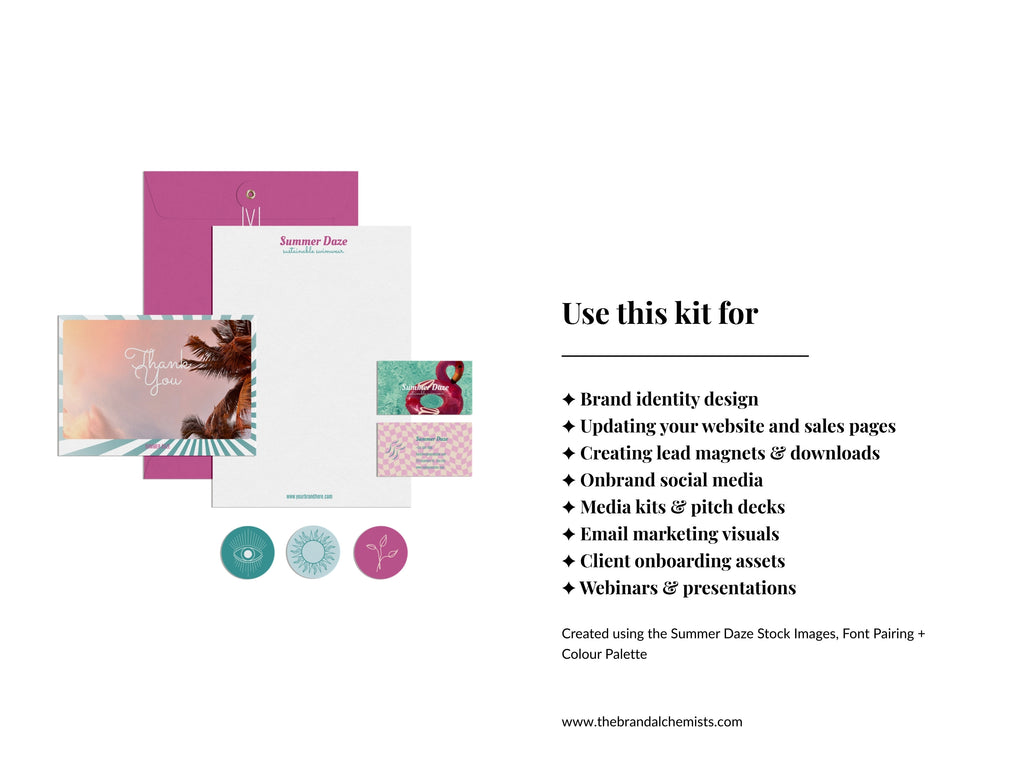 Summer Daze Mini Brand Kit Vol 2