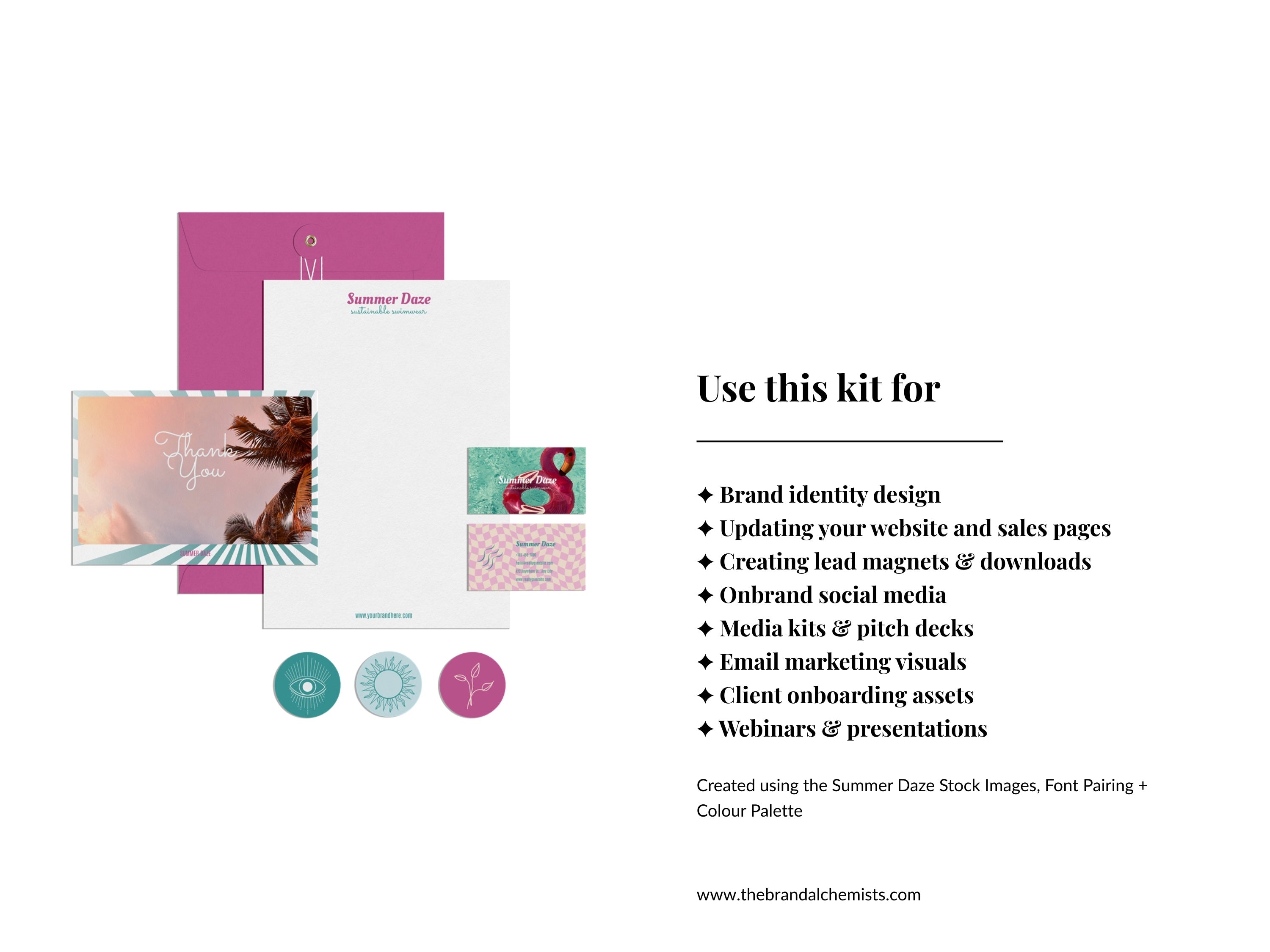 Summer Daze Mini Brand Kit Vol 2