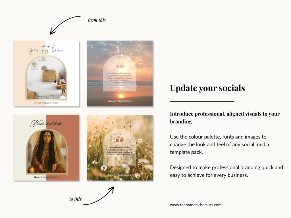 The Modern Alchemist Mini Brand Kit Vol 1
