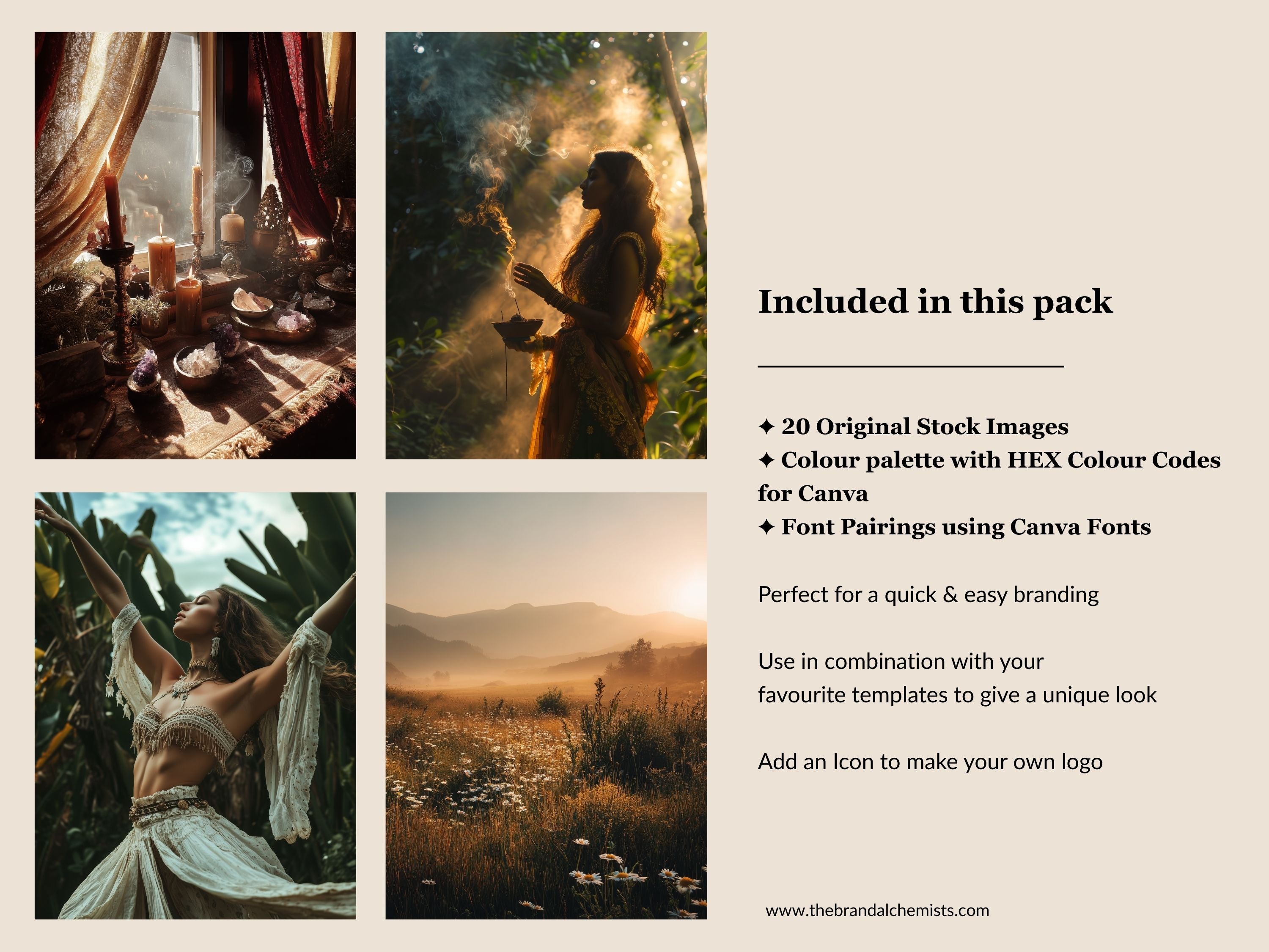 The Modern Alchemist Mini Brand Kit Vol 1