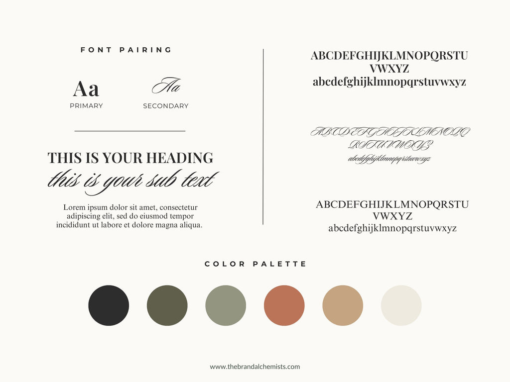 The Modern Alchemist Mini Brand Kit Vol 1