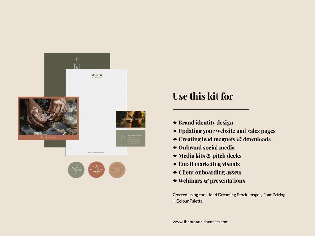 The Modern Alchemist Mini Brand Kit Vol 1