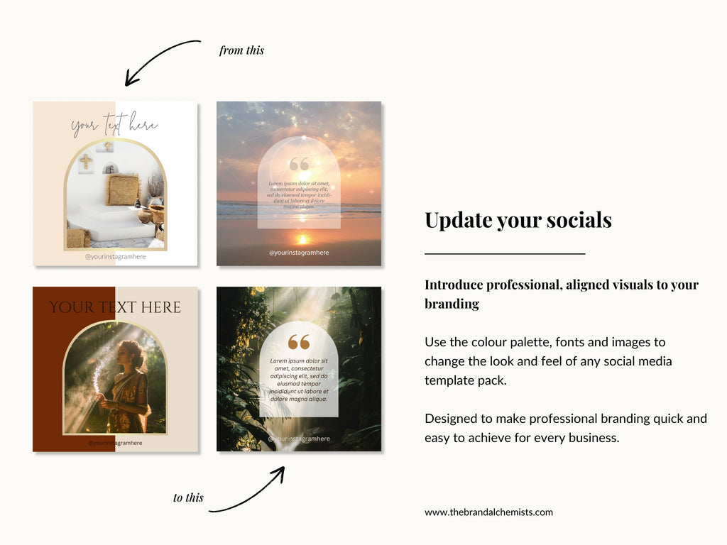 The Modern Alchemist Mini Brand Kit Vol 2