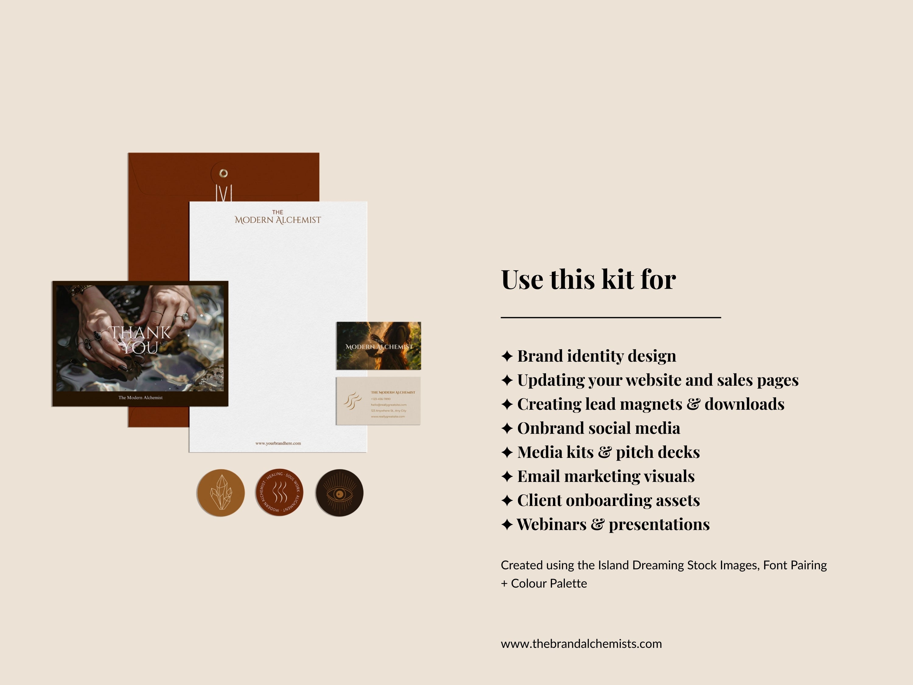 The Modern Alchemist Mini Brand Kit Vol 2