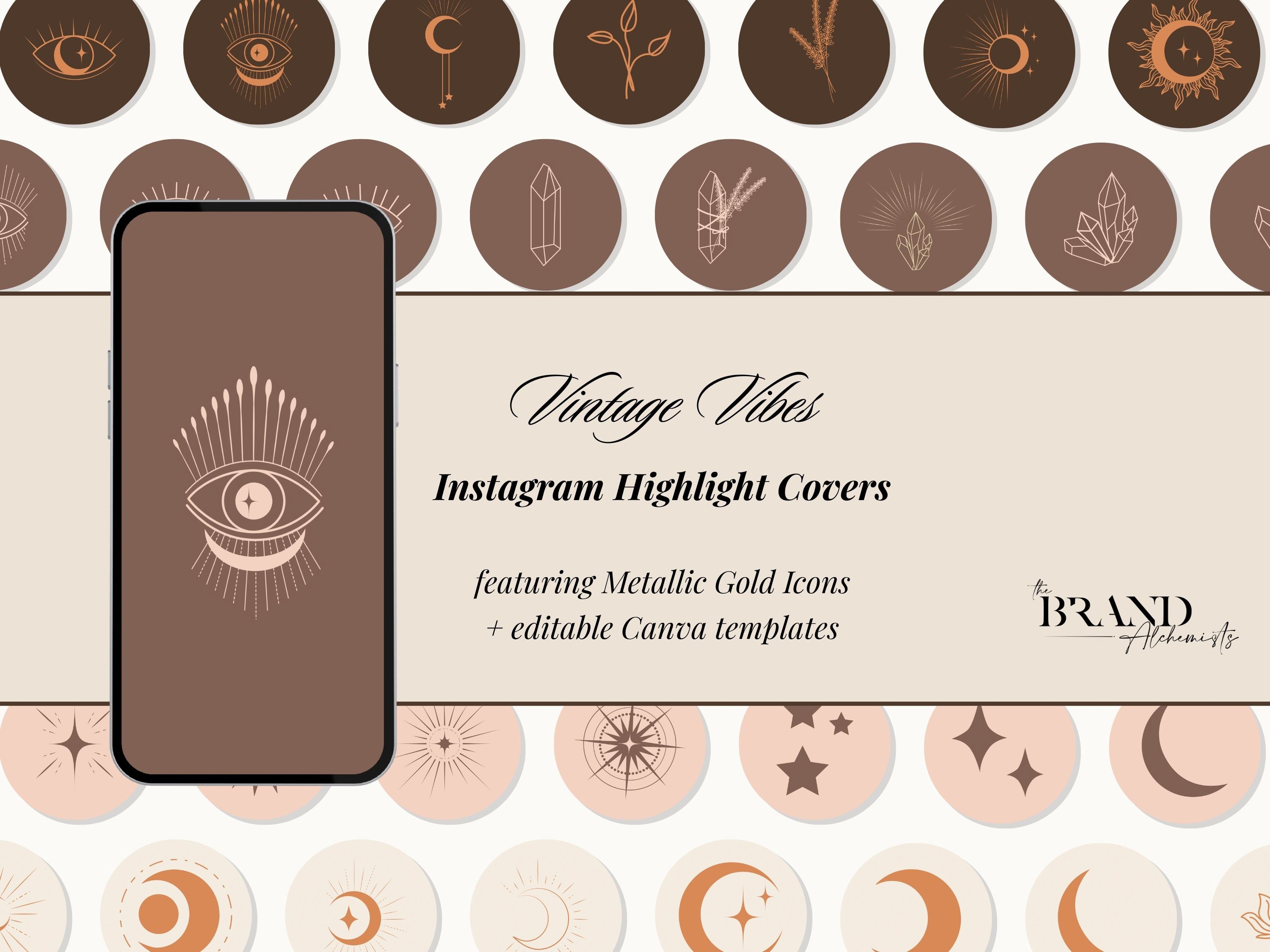 Vintage Vibes Instagram Highlight Covers