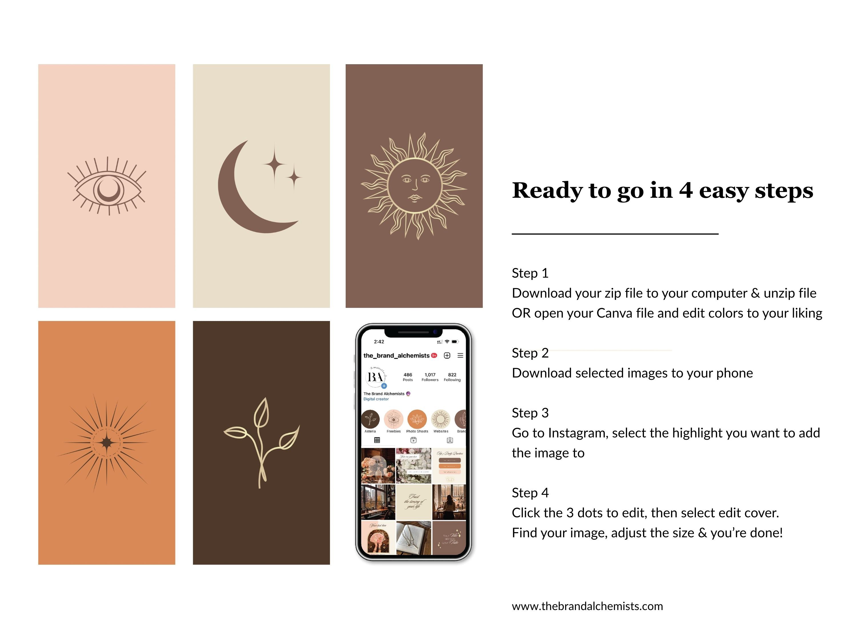 Vintage Vibes Instagram Highlight Covers