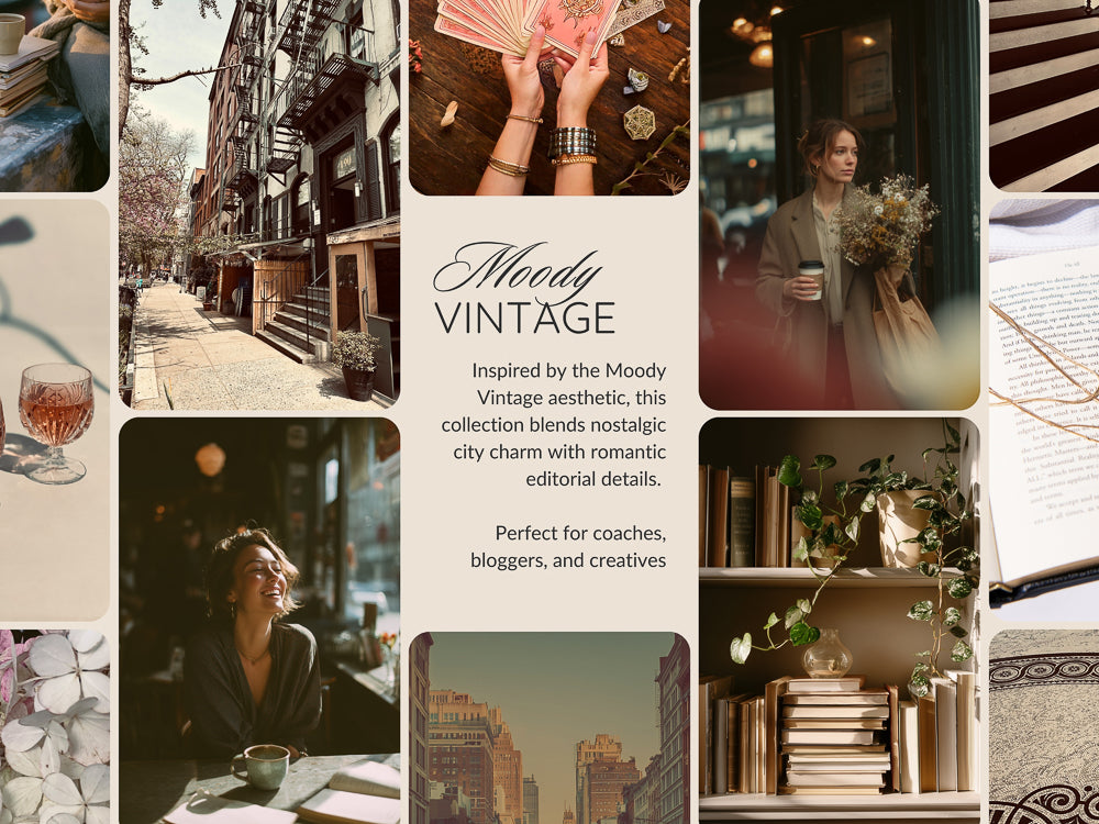 Vintage Vibes Brand System + UI Kit Vol. 1